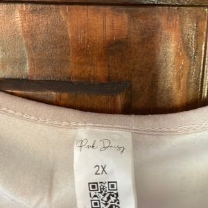 Empire waist sleeveless top